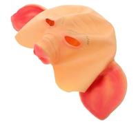 HOMSFOU Maschera da Maiale Realistica per Halloween e Teatro Design a Reticolo e Visibilità Chiara, Uso Versatile per Eventi e Spettacoli