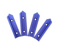 HOMSFOU Maschera per La Lavorazione del Legno Strumento di Serraggio Estensione Morsetto da Banco Bench Hold-Down T Bulloni per Binario t Slot t Morsetto di Spinta Blue Metallo