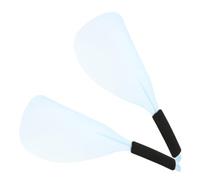 HOMSFOU Maschera Protettiva per Chioma Blu, 2 Pezzi, in Plastica, Protezione contro gli Spruzzi e Visione Chiara, per Saloni di Parrucchieri e Centri Estetici