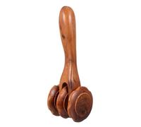 HOMSFOU Massaggiatore per Corpo e Collo in Legno di Sandalo Piastra Guasha, Strumento Raschiante per Massaggio e Benessere, Tavola Raschiante Liscia Bordi Arrotondati per Uso Completo