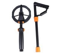 HOMSFOU Metal Detector per Md1006a Allarme Acustico, Regolazione Sensibilità e Volume, Rilevatore Metalli per Ricerca Monete e Chiavi nel Sottosuolo, per Principianti e Attività