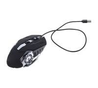 HOMSFOU Mouse Senza Fili Da Gioco Dpi Regolabile Wireless, Topo Galvanico Illuminazione a 7 Colori, Compatto e Ricaricabile, Adatto Per Computer e Laptop Da Ufficio e Gaming