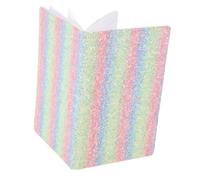 HOMSFOU Notebook Creativo Portatile Quaderno Tascabile Arcobaleno con Pagine Bianche per Diario Schizzi e Appunti Personali