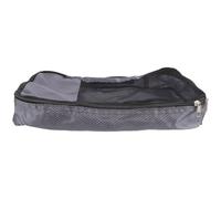 HOMSFOU Organizer per Valigie Grande Grigio, Borsa Portaoggetti Chiusura Zip per Viaggiatrice, Custodia Organizer per Bagagli, per Organizzare Vestiti e Accessori