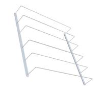 HOMSFOU Organizzatore per Bevande da Frigorifero Divisori Antiribaltamento, Contenitore per Lattine e Bottiglie 40x42 Cm, Supporto Resistente per Conservazione Ordinata in Congelatori