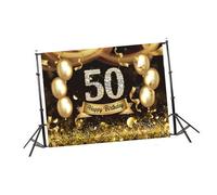 HOMSFOU Pannello Fotografico Per Compleanno Anni Sfondo Decorativo Vinile Per Festeggiamenti e Foto Con Palloncini