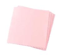 HOMSFOU Panni in Microfibra Per La Pulizia Occhiali e Lenti 80 Pezzi Rosa Per Fotocamere Smartphone Computer Portatili Senza Graffi e Striature, Per Uso Quotidiano e Viaggi