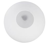 HOMSFOU Paralume Globo Lampada in Vetro Opaco Bianco Sfera Sospensione Resistente e Facile da Pulire Diffusore Luce Soffusa per Soggiorno Moderno e Decorazione Casa