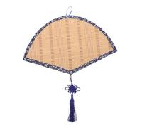 HOMSFOU Parete Pendente Sfondo Parete Festa con Appeso Rustico Decorazione Fatta A Mano Moderno Vintage Tessuto Tessitura Tradizionale Blu Stanza Soggiorno Feng Shui Ornamento Parete