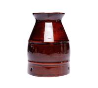 HOMSFOU Pentola per Moxibustione in Ceramica Resistente Doppio Strato, Vaso per Massaggio Moxa Leggero e Portatile, Strumento di Fisioterapia per Benessere e Rilassamento Corpo