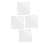 HOMSFOU Photo Studio Supply 4 Pannelli Riflettenti in Acrilico 10x10 Cm Per Trucco Cibo E Fotografia Di Prodotti