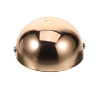 HOMSFOU Piastra da Soffitto Design Moderno e Rotondo con Staffa a Croce e Viti di Montaggio 2 Pezzi in Ferro e Rame per Lampada Sospensione per Soggiorno