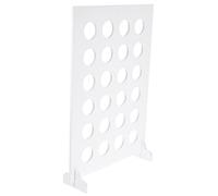 HOMSFOU Piastra di contrasto di luci e ombre light lux kit per la fotografia cibo oggetti di scena per la fotografia di cibo proiezione finestra pilastro persiane sfondo di legno bianca