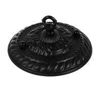 HOMSFOU Piastra Per Lampada Da Soffitto Retrò Base Per Lampada Da Soffitto Decorativa Adatta Per Lanterne Pesanti Ganci Decorativi Corridoi Ristoranti Bar Soggiorni Illuminazione Interna f