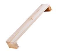 HOMSFOU Poggiamano in Legno Ergonomico per Disegno e Calligrafia Supporto Polso per Sollievo dal Dolore Poggiapolsi Portatile e Resistente per Pittura e Lavoro Manuale