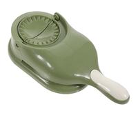 HOMSFOU Pressa per Ravioli Manuale Verde Manico, Stampo per Gnocchi e Tortellini, Strumento da Cucina Portatile per Ravioli, Mini Crostate e Wonton, Accessorio per Uso Colore Casuale