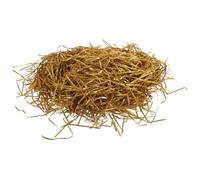 HOMSFOU Rafia Glitterata Brandelli di Carta Riempitivo di Pacchetto Brandelli di Carta Rafia Materiale di Imballaggio Coriandoli Tritare i Coriandoli Decorazione di d'oro