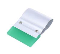 HOMSFOU Raschietto di Gomma Serigrafico da 10 Cm con Manico in Metallo Antiusura, Strumento per Stampa Fai da Te per Applicazioni Grafiche e Tessili, Kit Tergivetro Durevole per Stampa Manuale