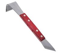 HOMSFOU Raschietto per Corteccia Piccolo Manico in Legno, Strumento per Scortecciatura e Rimozione Corteccia da Frutta, Attrezzo da Giardino Portatile per Orto, Frutteto e Colore Casuale