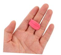 HOMSFOU Resin Doll Tongue Props Realistic Simulation for DIY Plush Animals Small Dog Crafting Accessories for Handmade Doll Repairs And Creative Projects