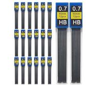 HOMSFOU Ricariche per Mine per Matite Meccaniche 07 MM Confezione da 360 Pezzi Compatibili Matite da Disegno e Cancellaria per Studenti Artisti e Uso Professionale