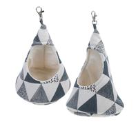 HOMSFOU Sacchetto Conico per Mollette 2 Pezzi, Organizer da Bucato Funzionale, Borsa Appesa Salvaspazio per Esterni e Interni, per Lavanderia e Armadio