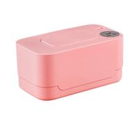 HOMSFOU Scaldasalviette Portatile per Bebè in Plastica Rosa con Temperatura Costante e Design Multifunzionale, per Uso in Auto in Movimento