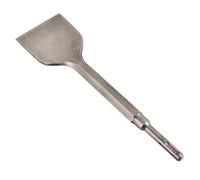 HOMSFOU Scalpello Largo Piegato per Rimozione Piastrelle e Malta Sottile, Scalpello per Muratura Compatibile Trapano a Percussione, Utensile per Pareti e Pavimenti Multifunzione,