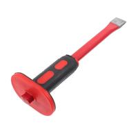 HOMSFOU Scalpello Pesante per Demolizione da 300 Mm Protezione per Mani, Scalpello Piatto e Punta per Calcestruzzo e Muratura, Utensile Manuale Resistente per Intaglio e Rottura Pietra