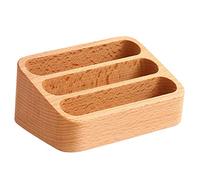 HOMSFOU Scatola Biglietti Visita per Scrivania Organizer per Esposizione Biglietti Elegante e Resistente per Uffici e Negozio