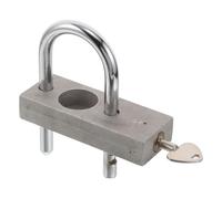 HOMSFOU Serratura di Sicurezza per Contatori in Acciaio Inossidabile Antimanomissione Lucchetto Resistente per Gas Acqua e Calore Blocco Antifurto Facile da Installare Protezione