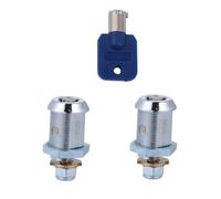 HOMSFOU Serrature tubolari per porte di contanti con chiave reversibile Cam Tool Box Lock per porte di monete Antiossidante antiruggine Sostituzione del Gabinetto