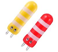 HOMSFOU Set 2 Pezzi Ferri da Maglia a Forma di Ape in Plastica ABS, Strumento per Lavori a Maglia Fai da Te, Leggero e Portatile, per Tessitura di Sciarpe, Braccialetti e Maglioni