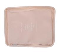 HOMSFOU Set 7 Pezzi Cubi da Imballaggio Pieghevoli Khaki, Borse Porta Abiti e Scarpe Cerniera Liscia, Organizer da Viaggio Leggeri per Valigie, Adatti per Lavoro, Vacanze e Campeggio