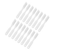 HOMSFOU Set da 20 Spazzolini da Denti a Dito Manico Corto Bianco, Mini Spazzolini Morbidi Portatili per Uso Carcerario, Design Compatto per Igiene Orale in Spazi Ristretti