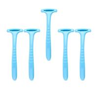 HOMSFOU Set da 5 Raschietti per Calli Piedi Professionali, Strumento per Pedicure Rimozione Pelle Morta Gambe, Accessorio Durevole per Cura Piedi e Manicure