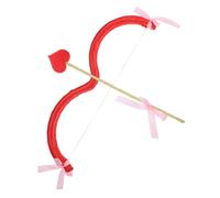 HOMSFOU Set di Arco e Freccia D'amore per Cosplay in Schiuma e Tessuto, Leggero e Riutilizzabile, per Feste di Carnevale e San Valentino
