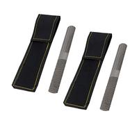 HOMSFOU Set Di Scalpelli 4 in 1 Set Di Lime in Acciaio Al Carbonio Strumenti Per La Riparazione Di Legno E Metallo Impugnatura Comoda