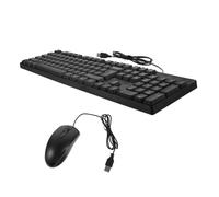 HOMSFOU Set Tastiera E Mouse Silenziosi Tastiera E Mouse Wireless Per Laptop Pacchetto Tastiera Semplice