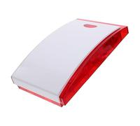 HOMSFOU Sirena di Allarme Esterno con Luce Stroboscopica e Suono Dispositivo di Sicurezza Audio-visivo Resistente alle Intemperie per Casa Fabbrica e Garage