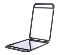 HOMSFOU Specchio Trucco Doppio Lato Grande e Leggero Manico Portatile per Parrucchiere e Viaggi, Adatto per Trucco e Styling in Salone o Esterno