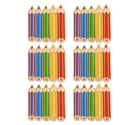 HOMSFOU Spille Piccole Accessori Originali Decorative a Forma di Penna 6 Pezzi in Lega, Spille Colorate come Regalo o Gioielli Unici per Collare