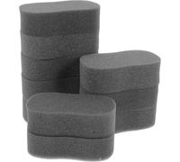 HOMSFOU Spugna per Spolverare Chioma e Collo 10 Pezzi, Spolverino per Depilazione Barbiere, Spazzola per Salone Professionale Morbida e Resistente per Uso Parrucchiere e Domestico