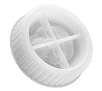 HOMSFOU Stampo Silicone Flessibile per Posacenere Forma Teschio per Resina Epossidica Resistente e Pratico per Decorazioni Artigianali e Fai da Te Halloween