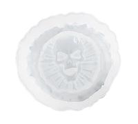 HOMSFOU Stampo Silicone Posacenere Teschio Fai da Te Silicone Sicuro e Riutilizzabile Mold Craft per Decorazioni e Regali Creativi Halloween