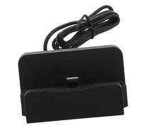 HOMSFOU Stazione Ricarica con Supporto Telefono Base Stabile per Caricabatterie USB Compatibile con Vari Modelli Smartphone Design Portatile Multifunzione per Scrivania