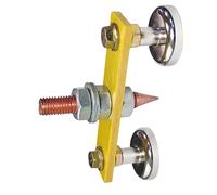 HOMSFOU Strumento Di Saldatura Elettrico Con Morsetto Di Saldatura a Forte Accoppiamento Magnetico Per Carrozzeria Localizzatore Magnetico Doppia Estremità Con Terminale Filo