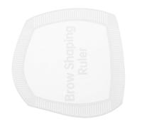 HOMSFOU Strumento Stencil Riutilizzabile per Modellare le Sopracciglia, Righello la Mappatura Precisa, Stencil Facile per Disegnare Sopracciglia, Accessorio Compatto per Trucco e Cura