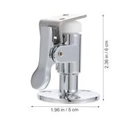 HOMSFOU Supporto Magnetico in Acciaio Resistente per Barche e Yacht Fermaporta Antivento Robusto Argento Fermaporta per Porta con Montaggio Adatto per Uso Nautico e Protezione Muro