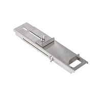 HOMSFOU Supporto regolabile in acciaio inox per affilare pietra da cucina supporto stabile antiscivolo base fissa temperamatite supporto adatto per lavelli e uso professionale